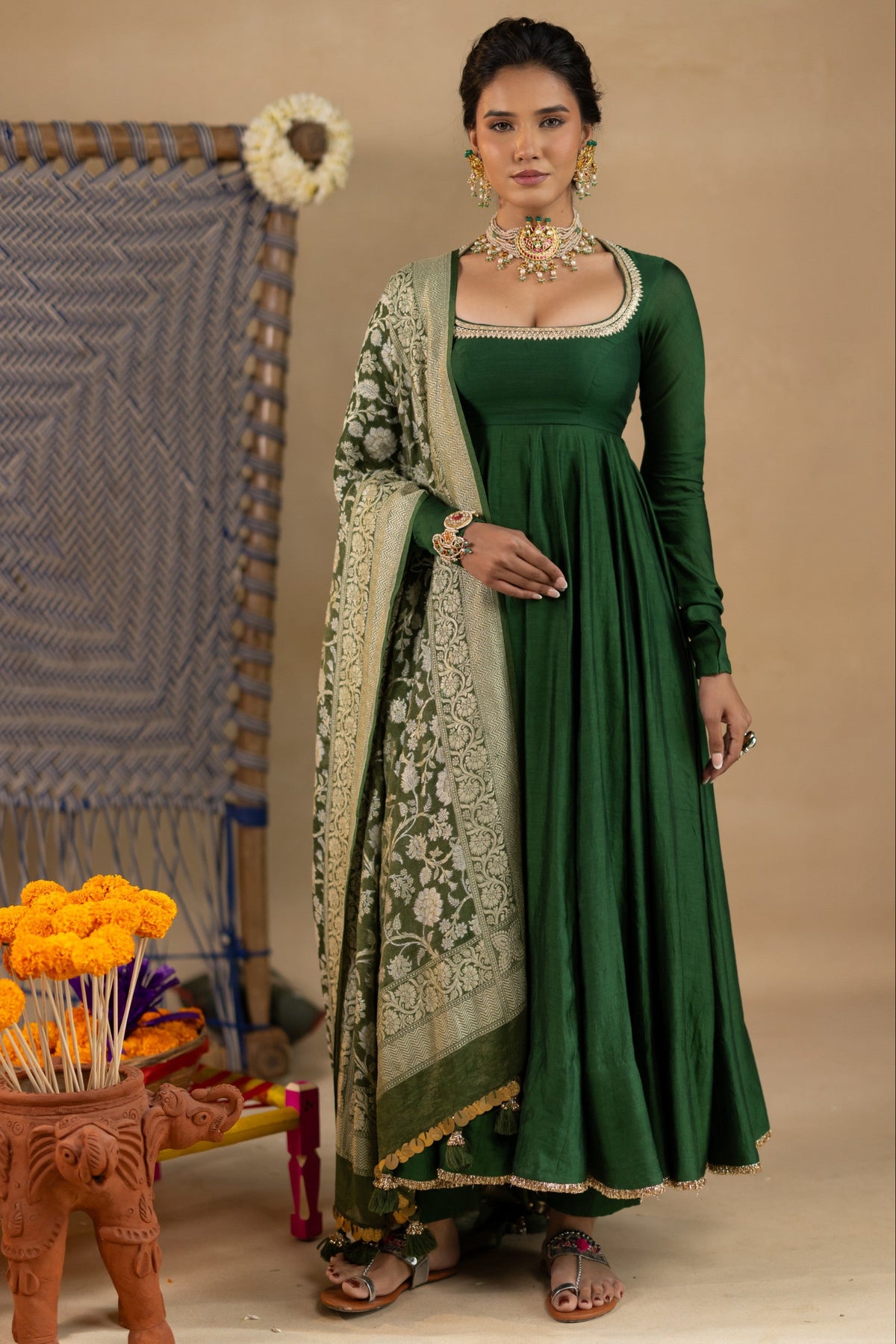 Mrigesha Dupatta - Anjanase