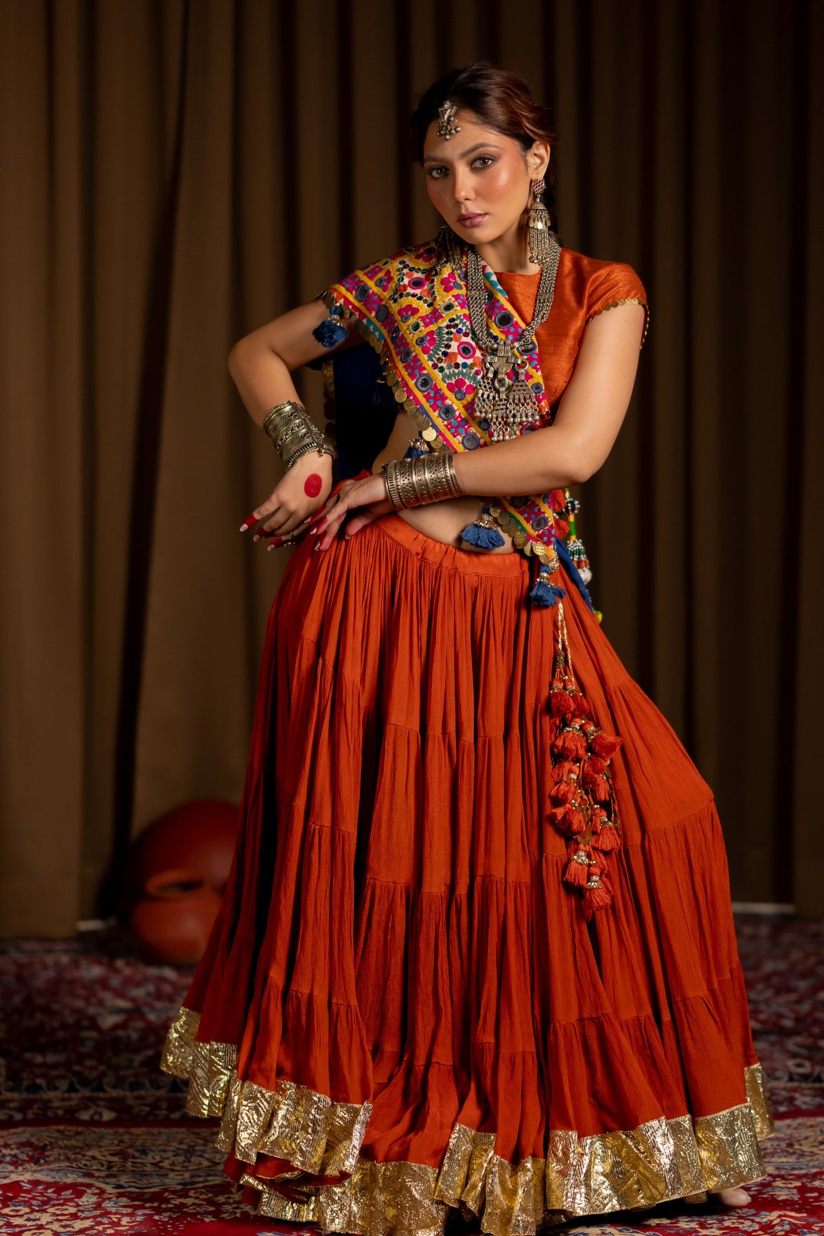 Jhamku Lehenga Set