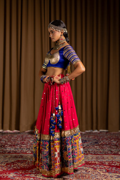 Rajwadi Lehenga Set