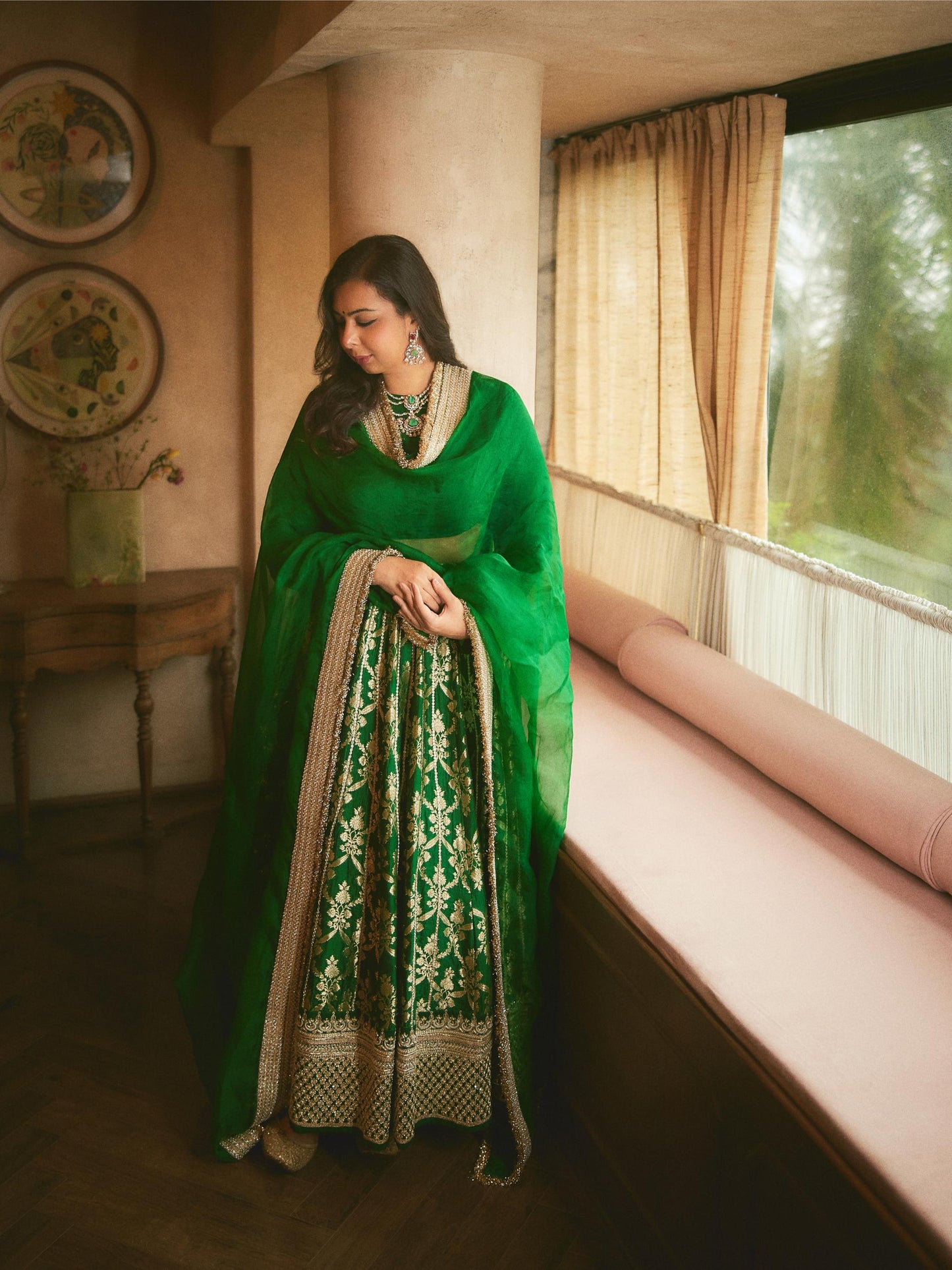 Karishma karamchadani - Pashmina Lehenga Set