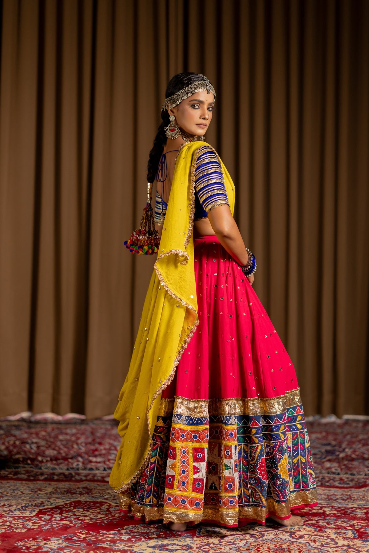 Rajwadi Lehenga Set