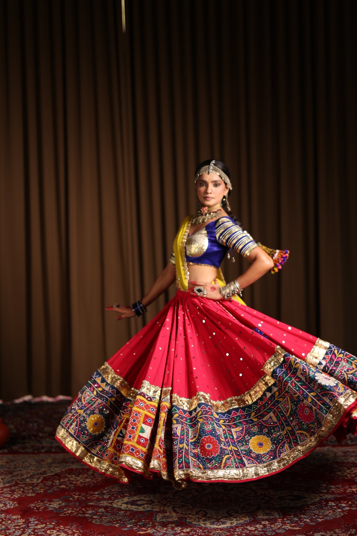 Rajwadi Lehenga Set