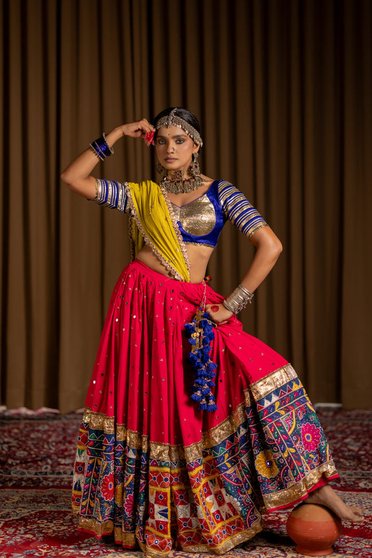 Rajwadi Lehenga Set