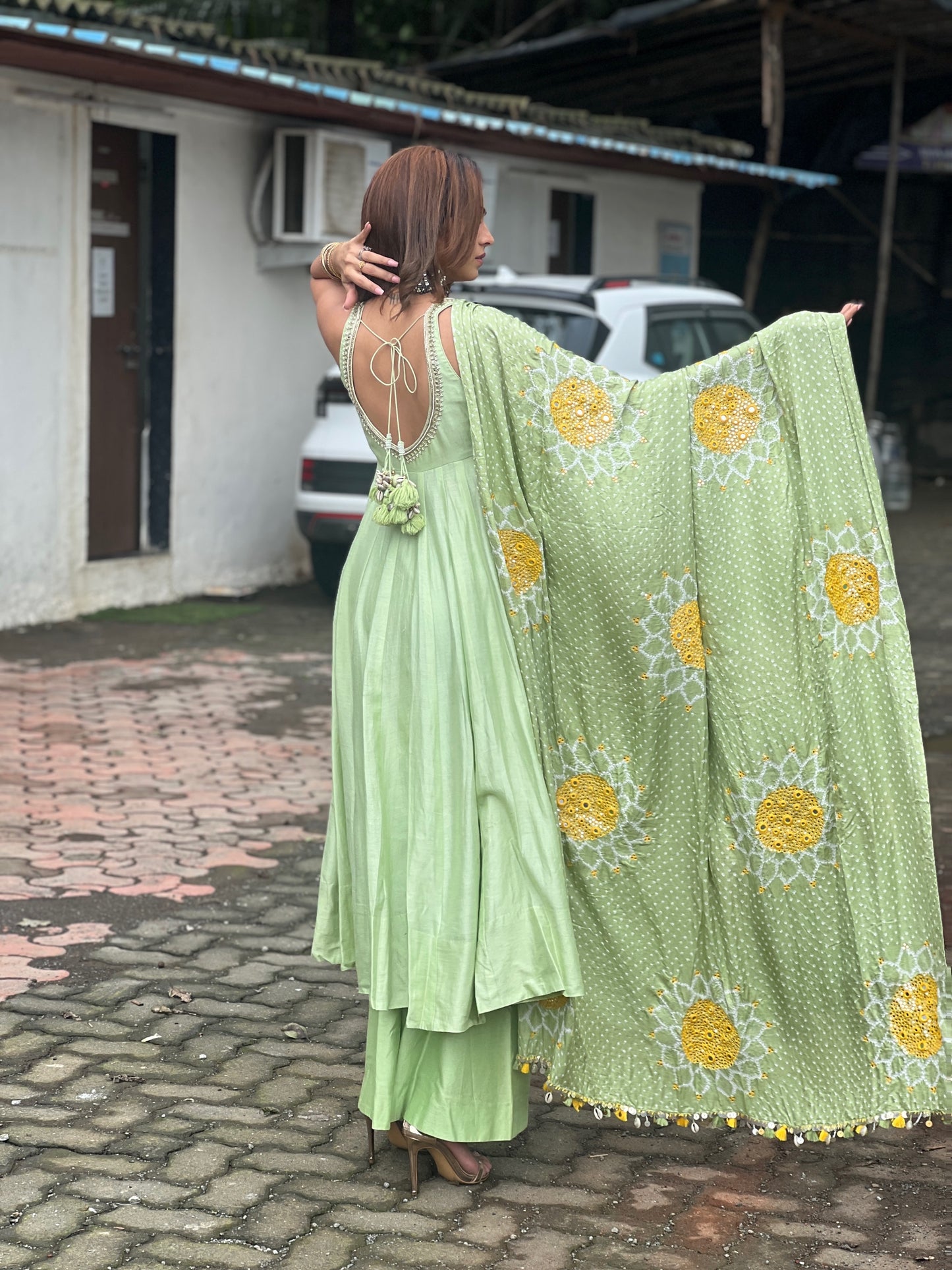 Fenil Urmigar Anarkali Set