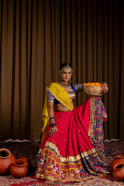 Rajwadi Lehenga Set