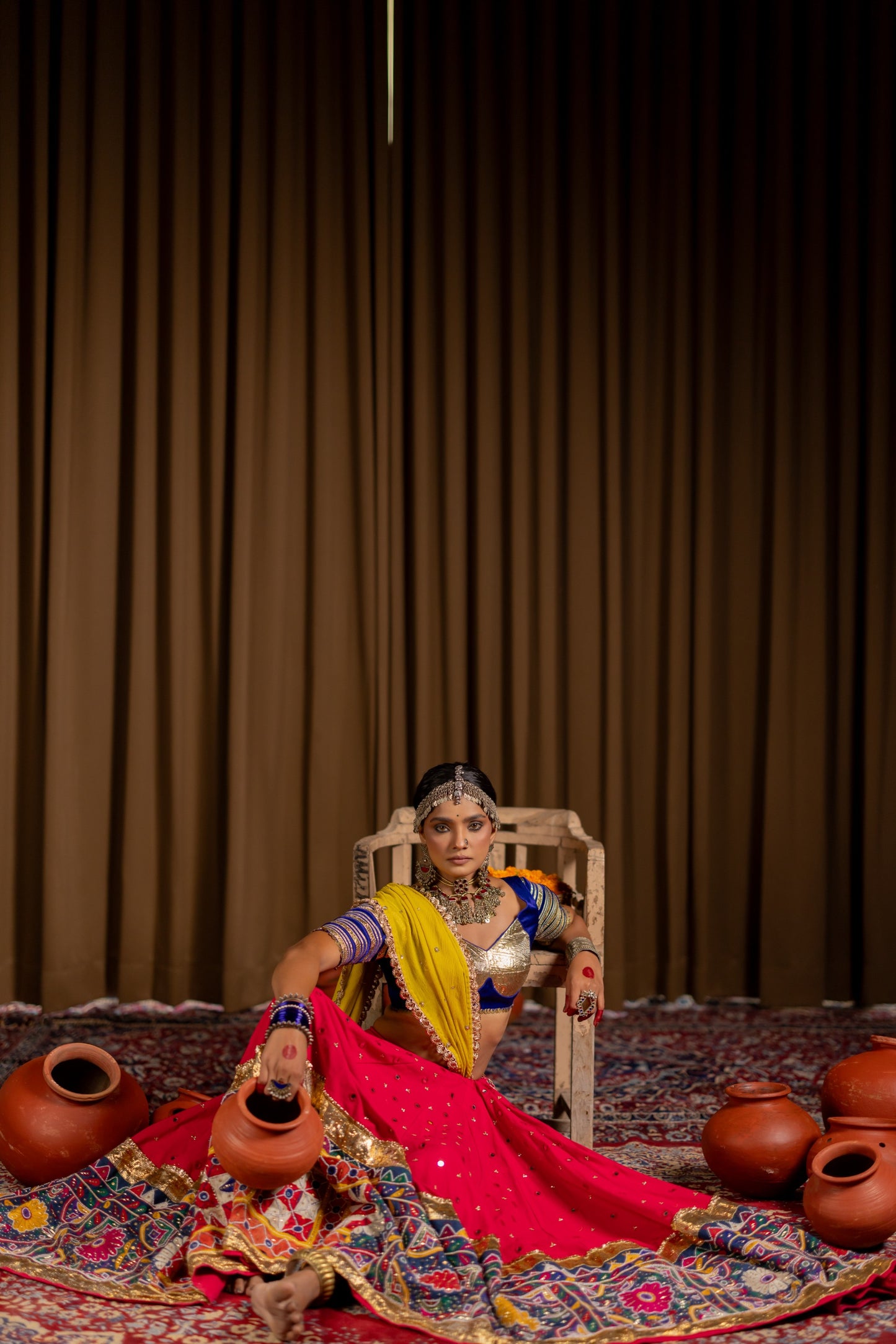 Rajwadi Lehenga Set