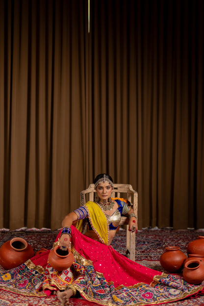 Rajwadi Lehenga Set
