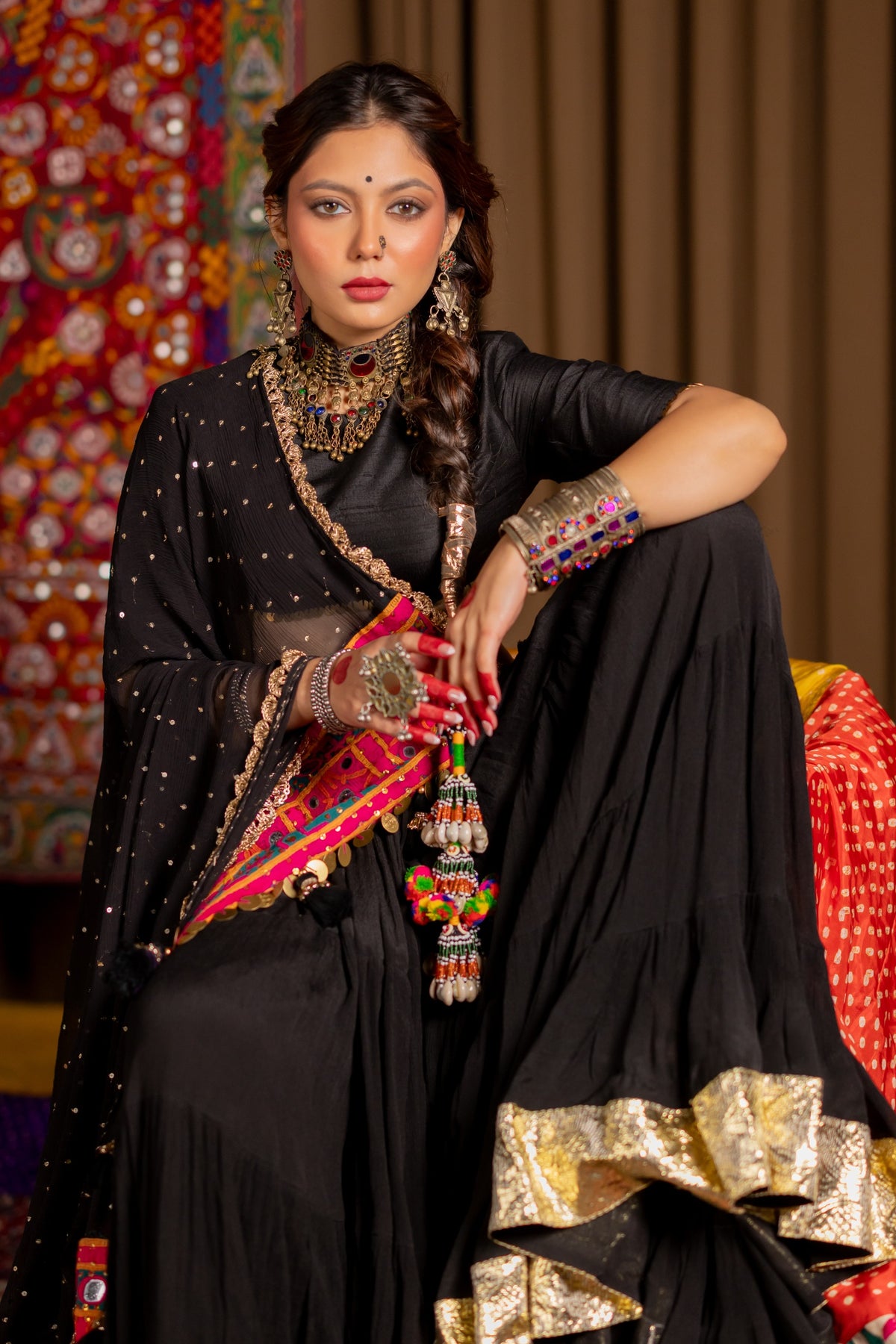 Jhamku Lehenga Set