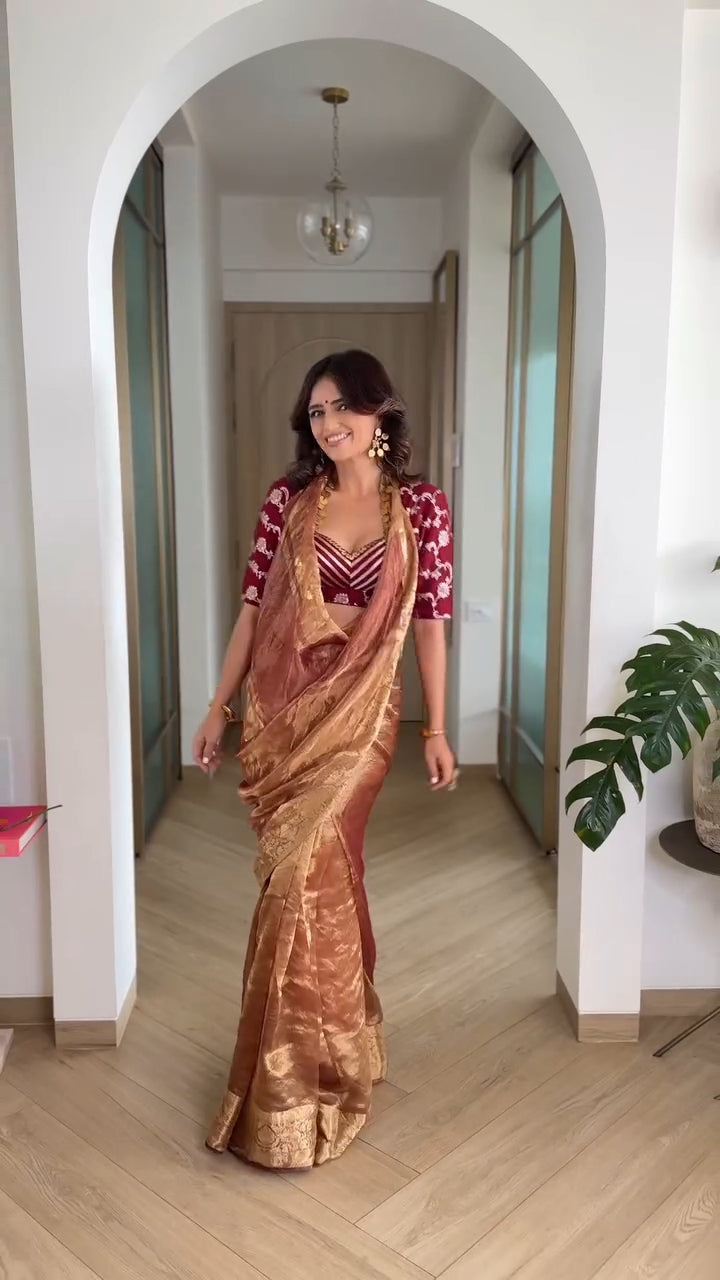 Roshni Chopra Saree