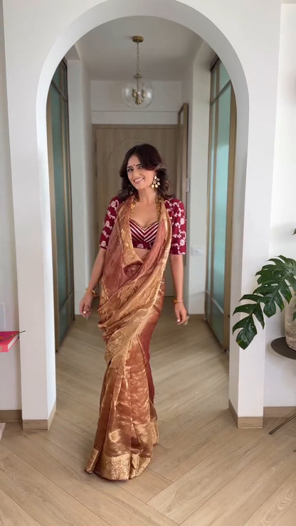 Roshni Chopra Saree