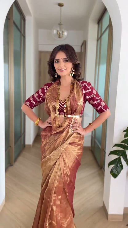 Roshni Chopra Saree