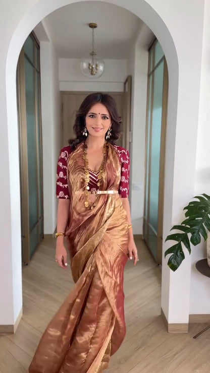 Roshni Chopra Saree