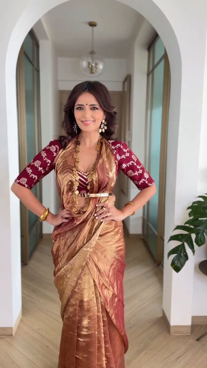Roshni Chopra Saree