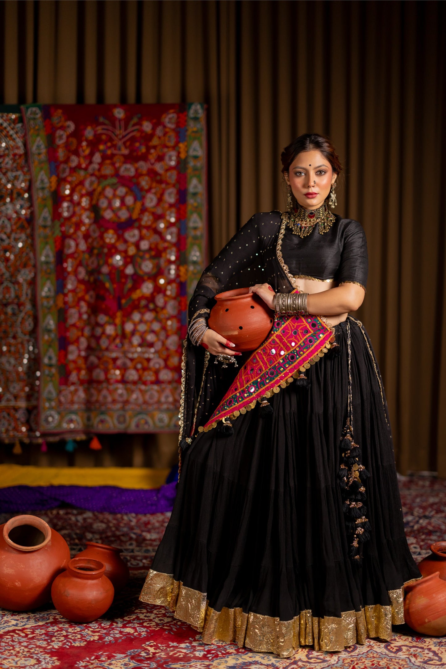 Jhamku Lehenga Set