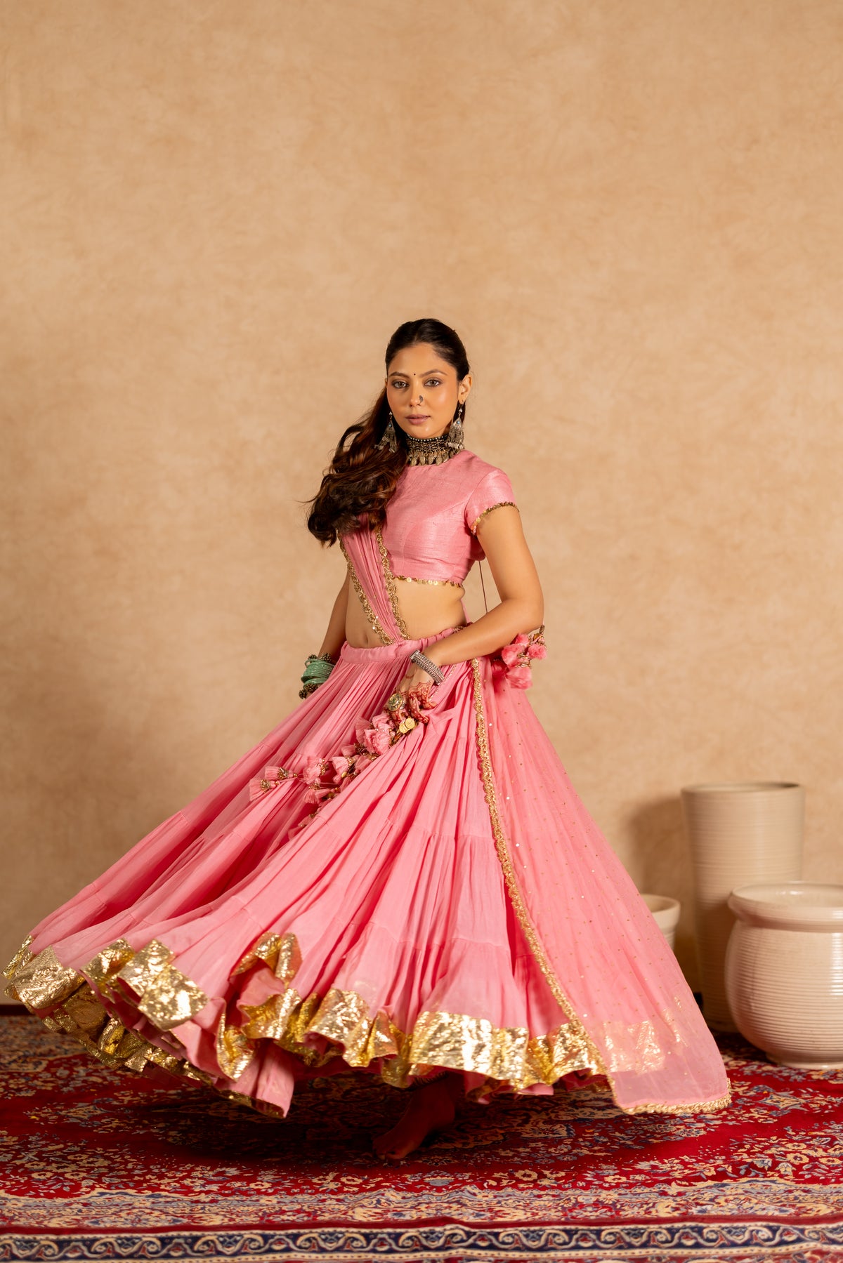 Jhamku Lehenga Set
