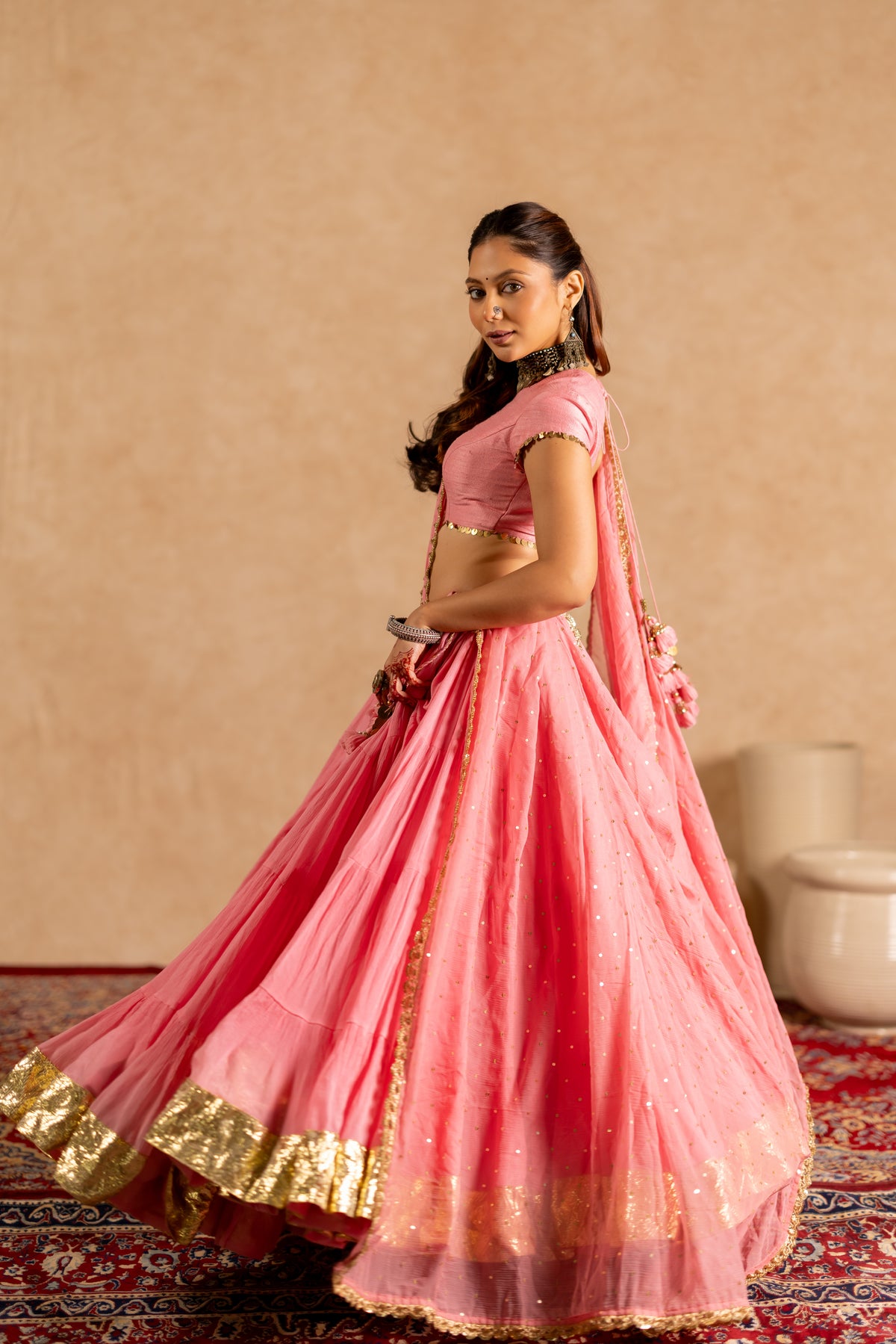 Jhamku Lehenga Set