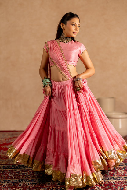 Jhamku Lehenga Set