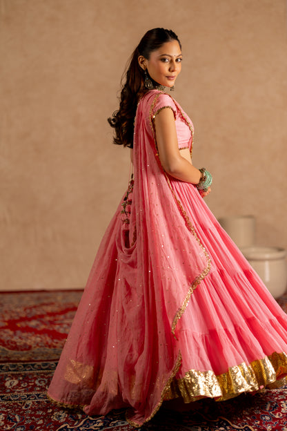 Jhamku Lehenga Set