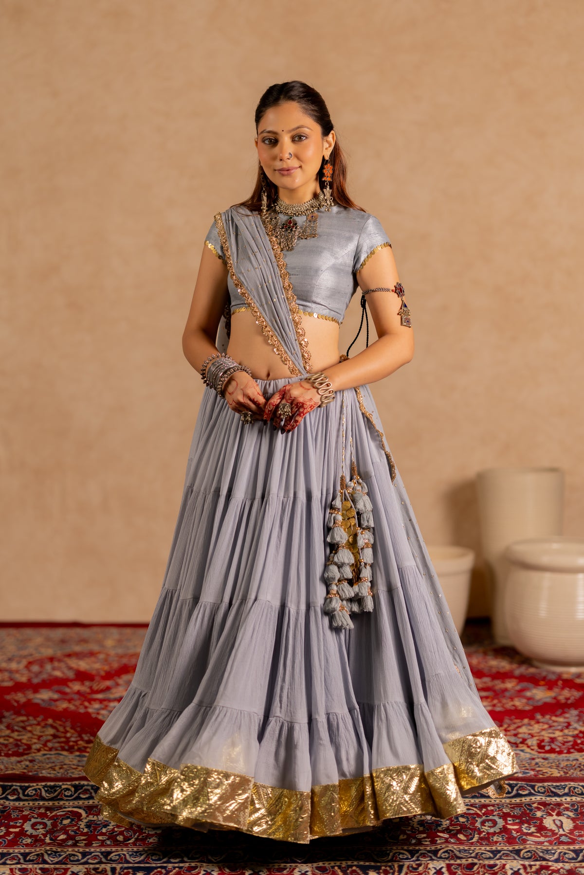 Jhamku Lehenga Set