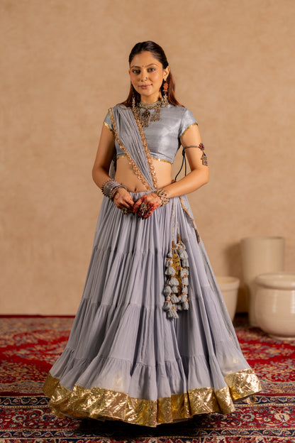 Jhamku Lehenga Set