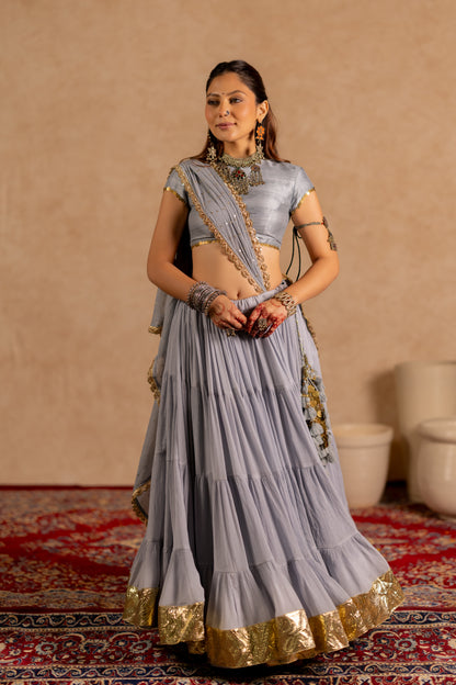 Jhamku Lehenga Set
