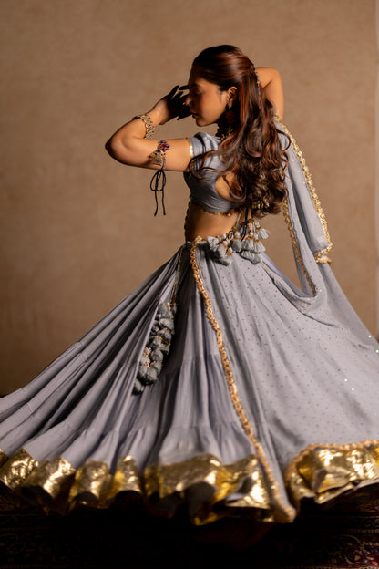 Jhamku Lehenga Set