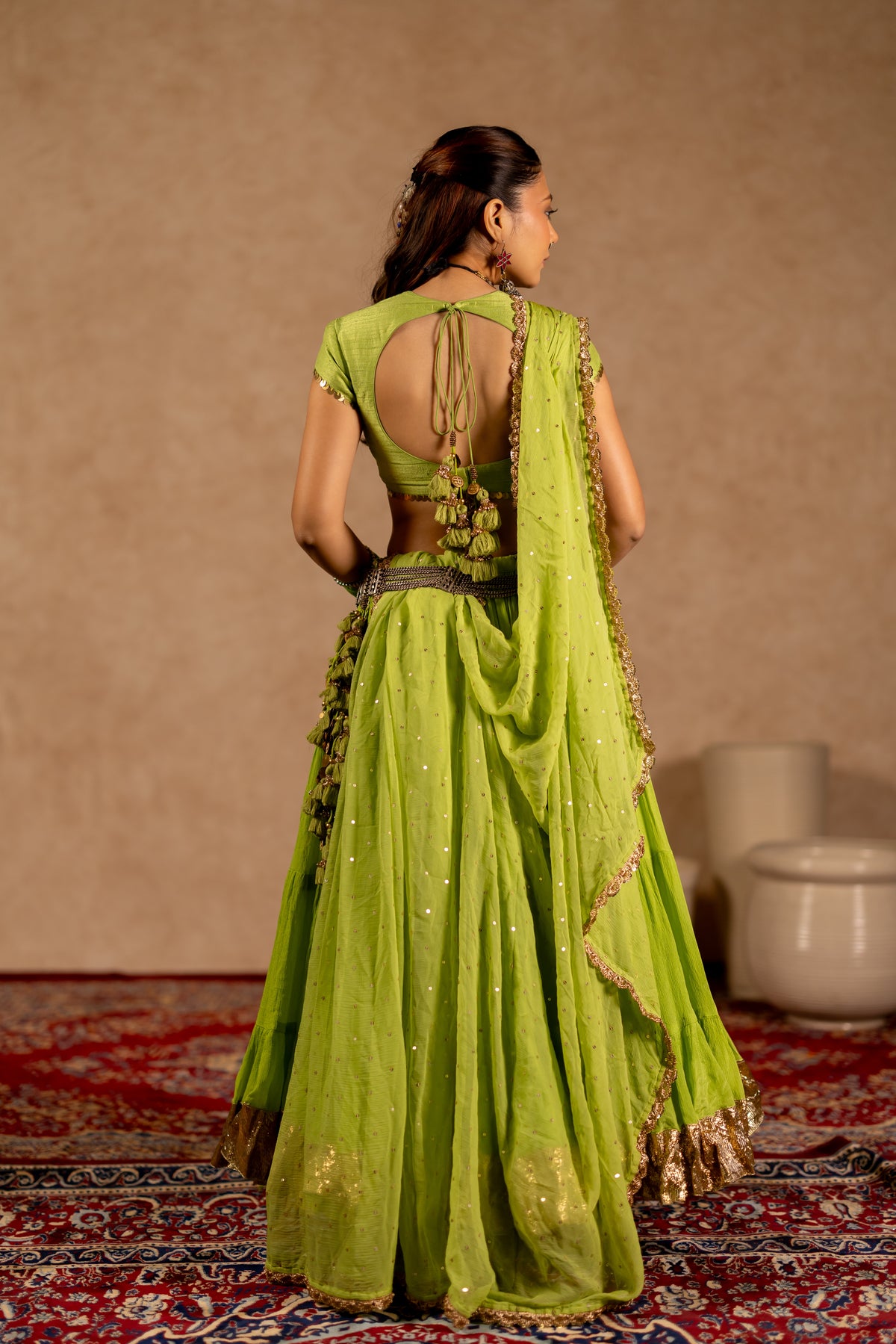 Jhamku Lehenga Set