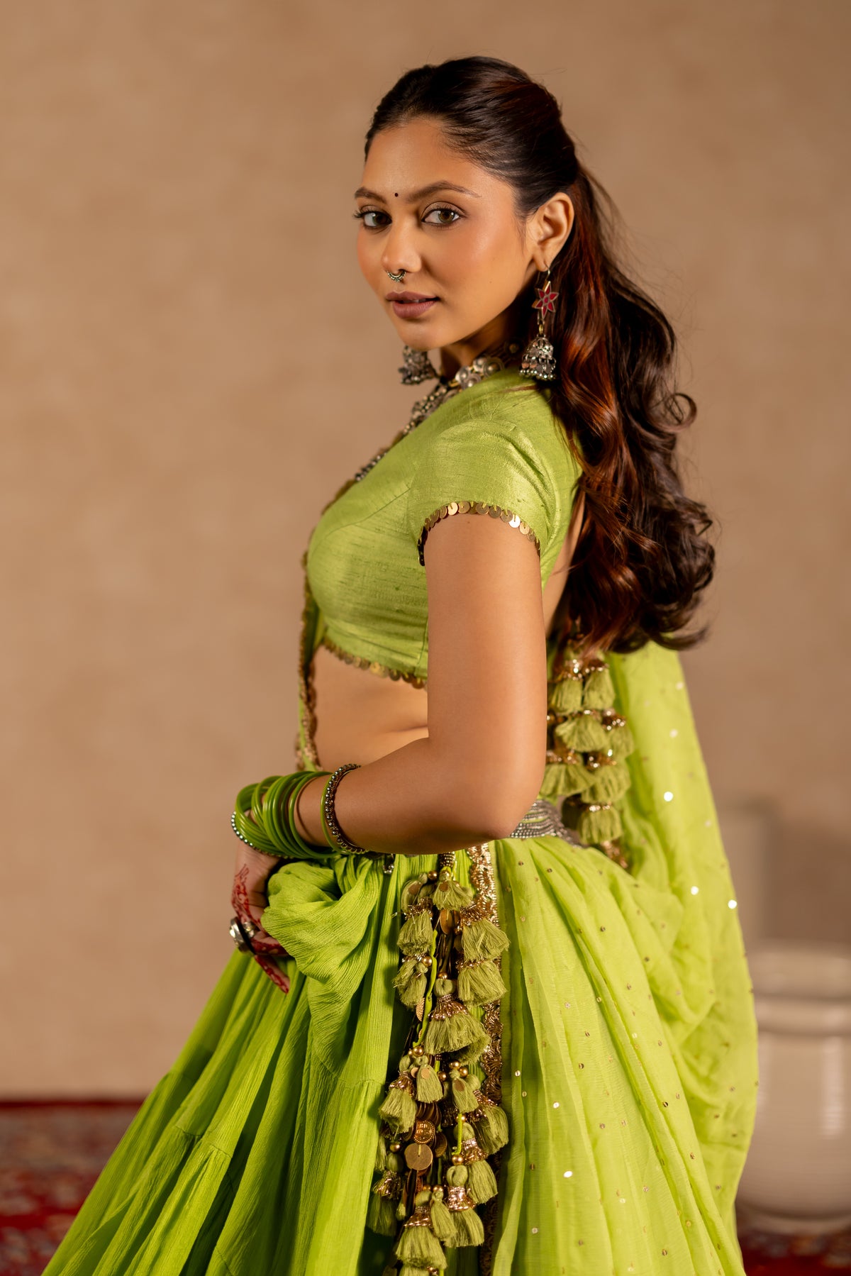 Jhamku Lehenga Set