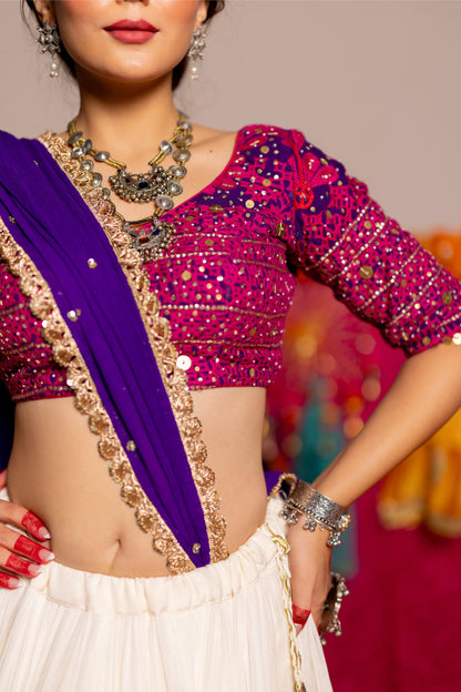 Jhamku Lehenga Set