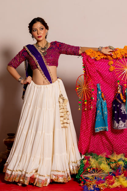 Jhamku Lehenga Set