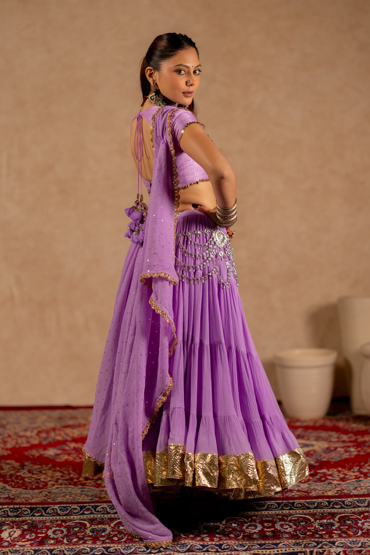 Jhamku Lehenga Set