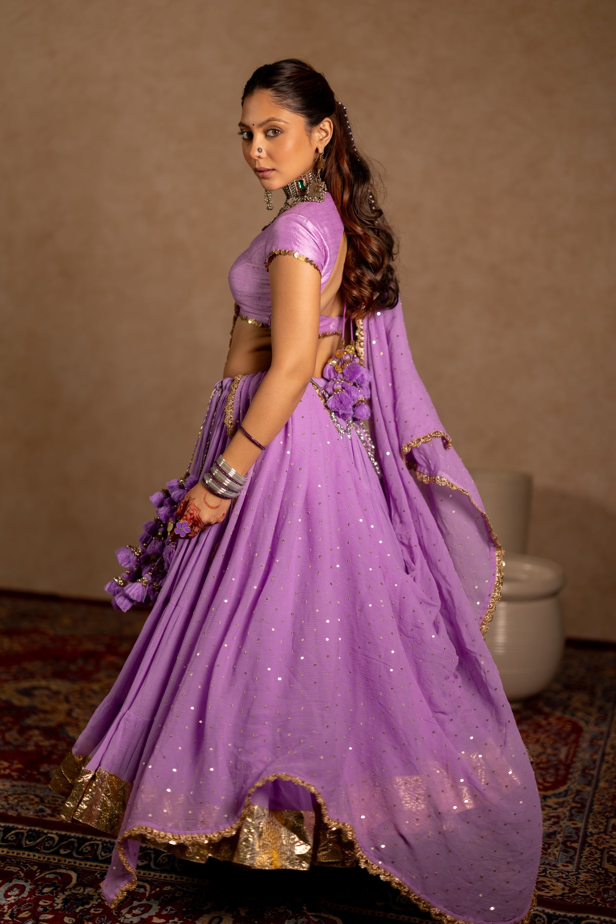 Jhamku Lehenga Set