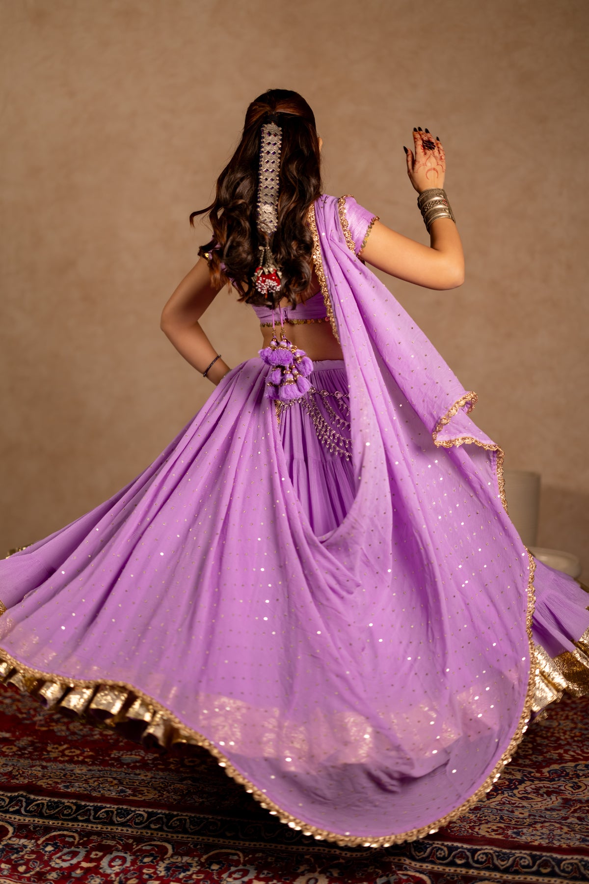 Jhamku Lehenga Set