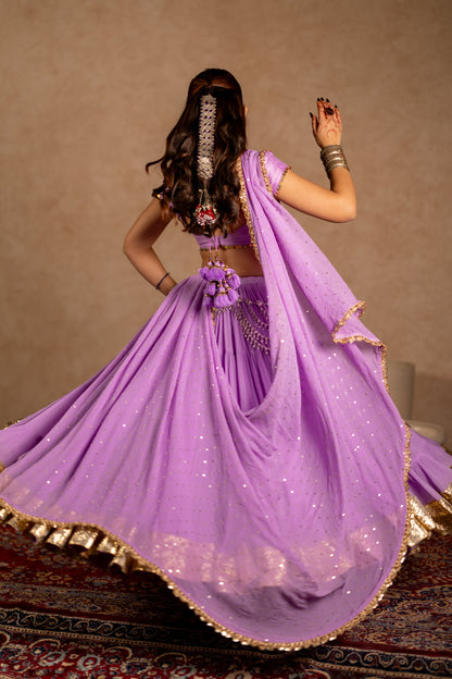 Jhamku Lehenga Set