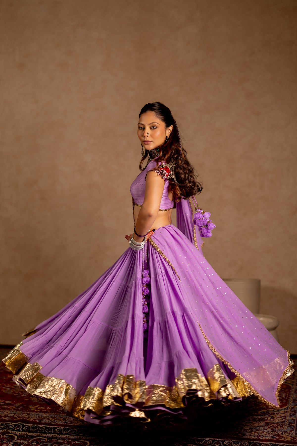 Jhamku Lehenga Set