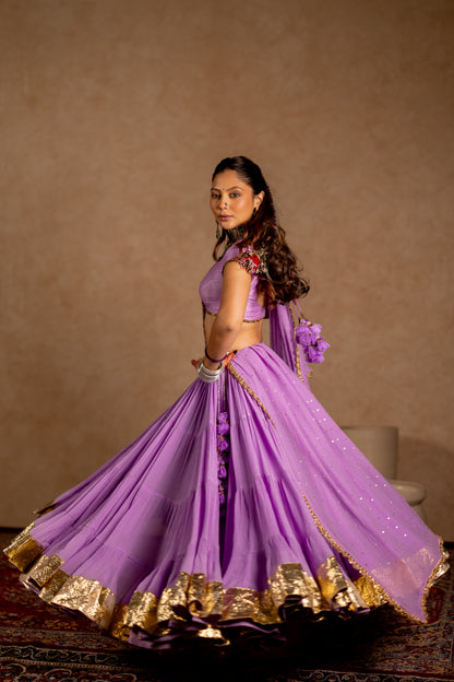 Jhamku Lehenga Set