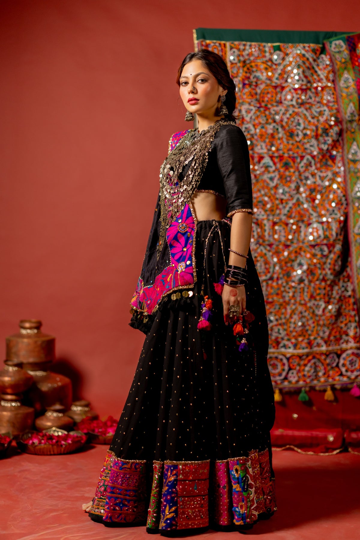 Rajwadi Lehenga Set