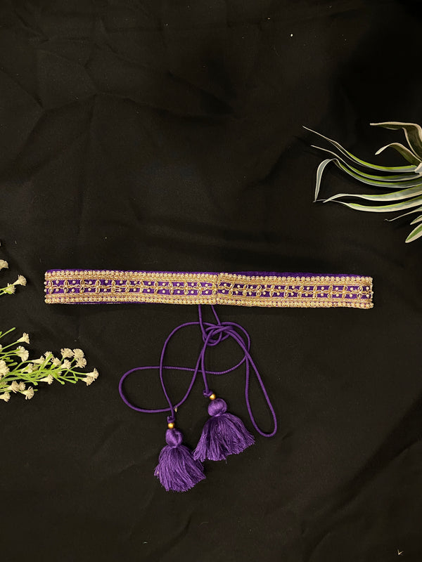 Purple Waist Belt