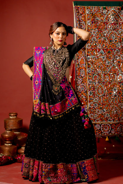 Rajwadi Lehenga Set