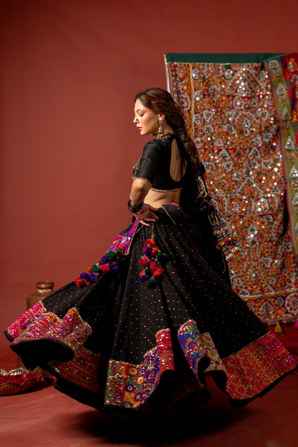 Rajwadi Lehenga Set