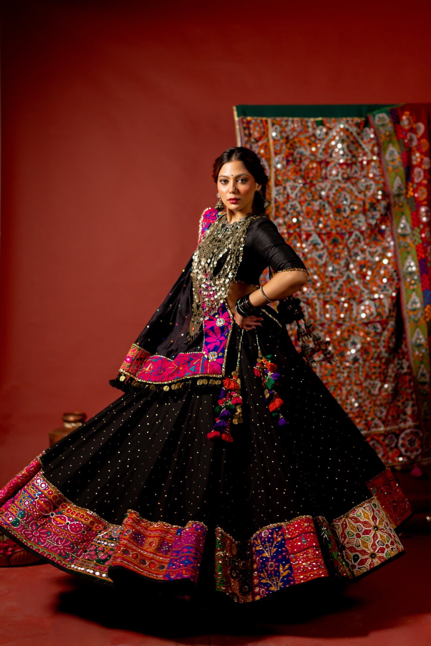 Rajwadi Lehenga Set