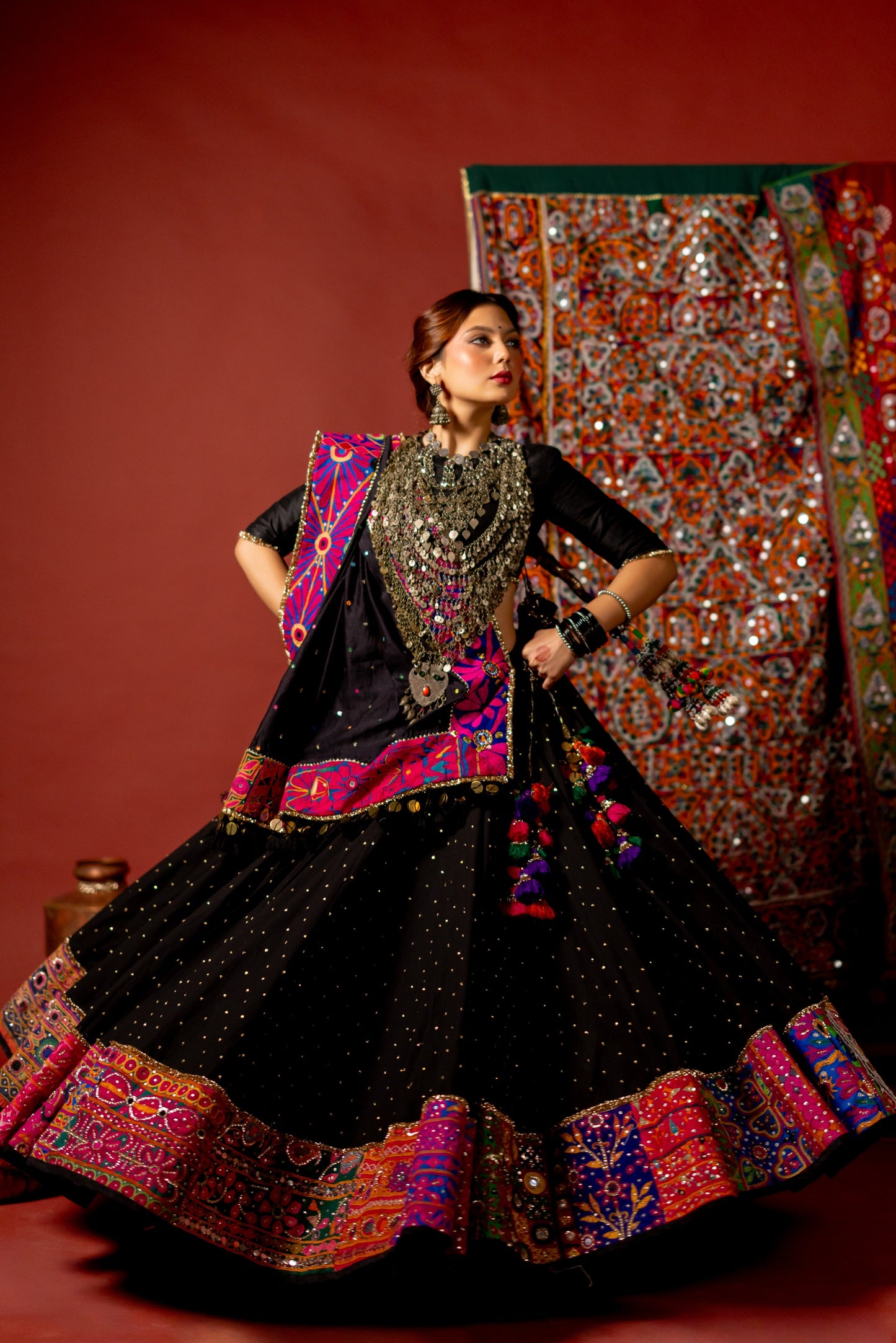 Rajwadi Lehenga Set