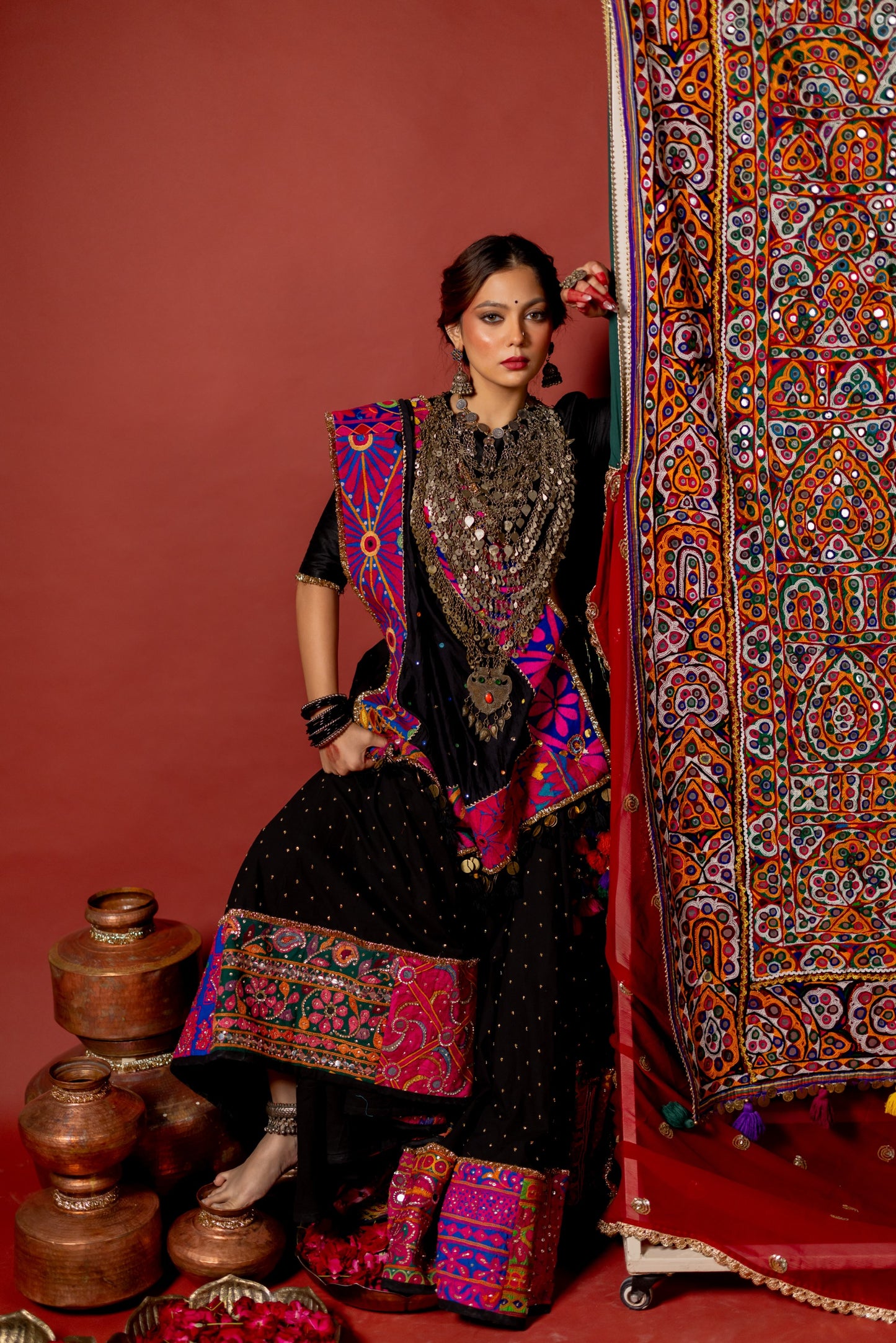 Rajwadi Lehenga Set
