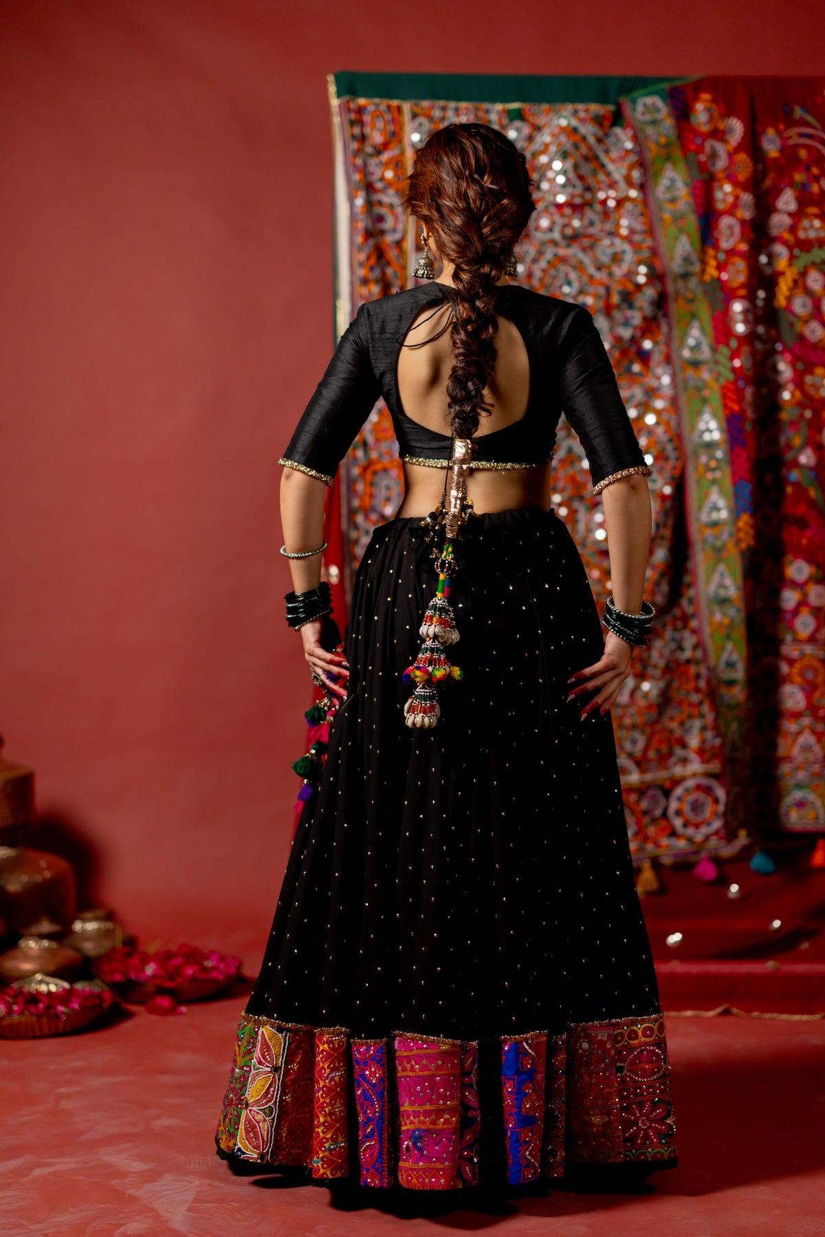 Rajwadi Lehenga Set