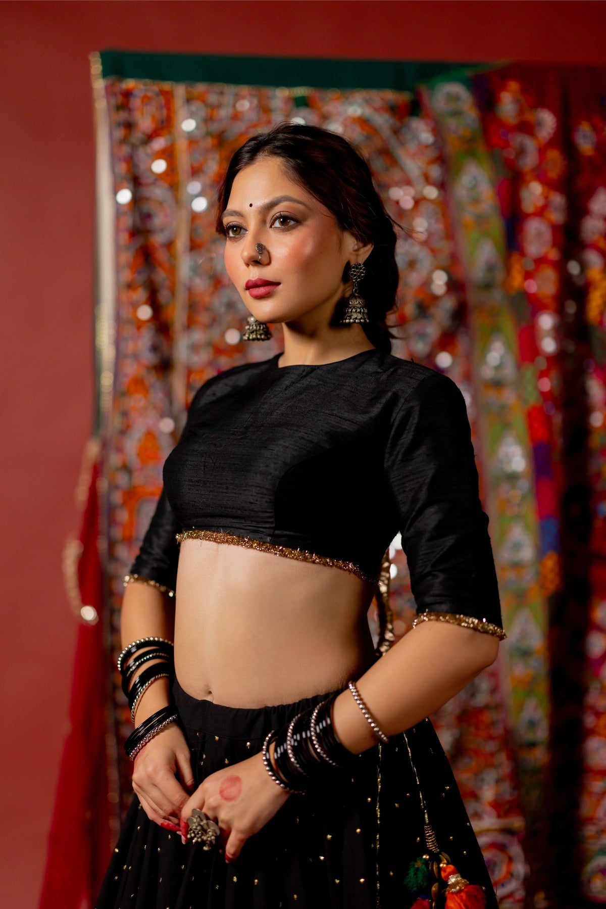 Rajwadi Lehenga Set