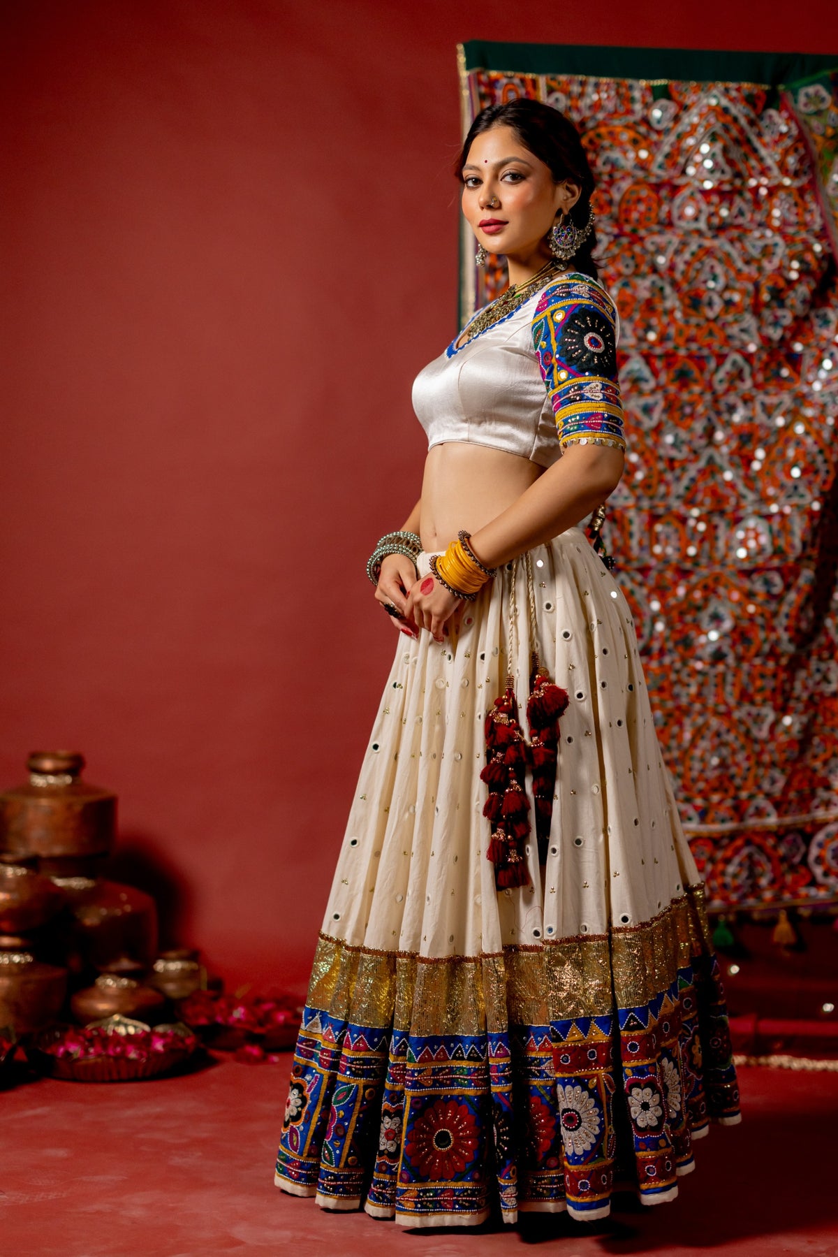 Rajwadi Lehenga Set