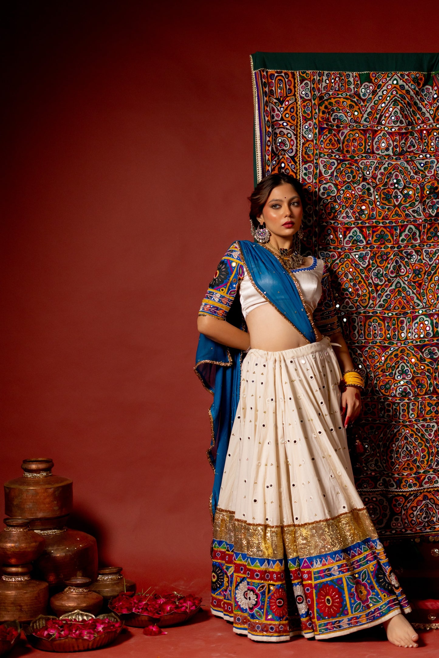 Rajwadi Lehenga Set