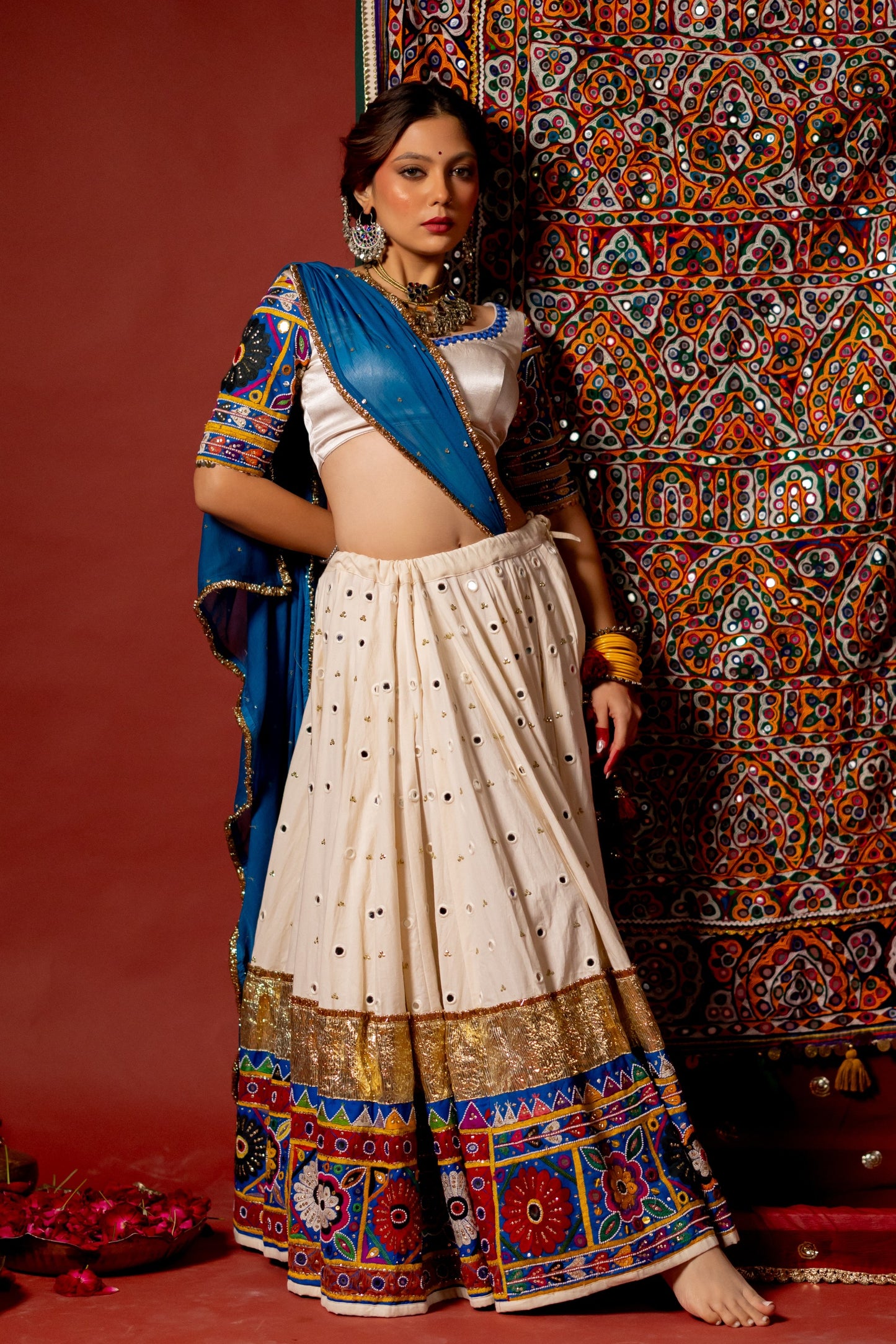 Rajwadi Lehenga Set