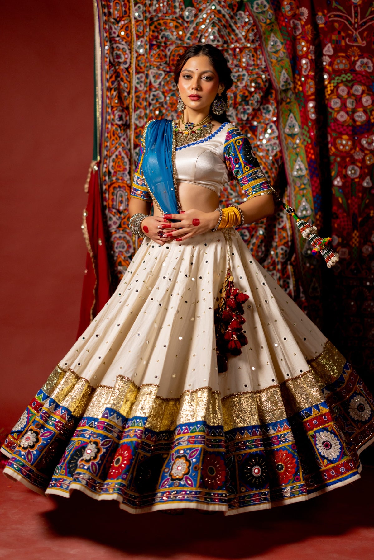 Rajwadi Lehenga Set