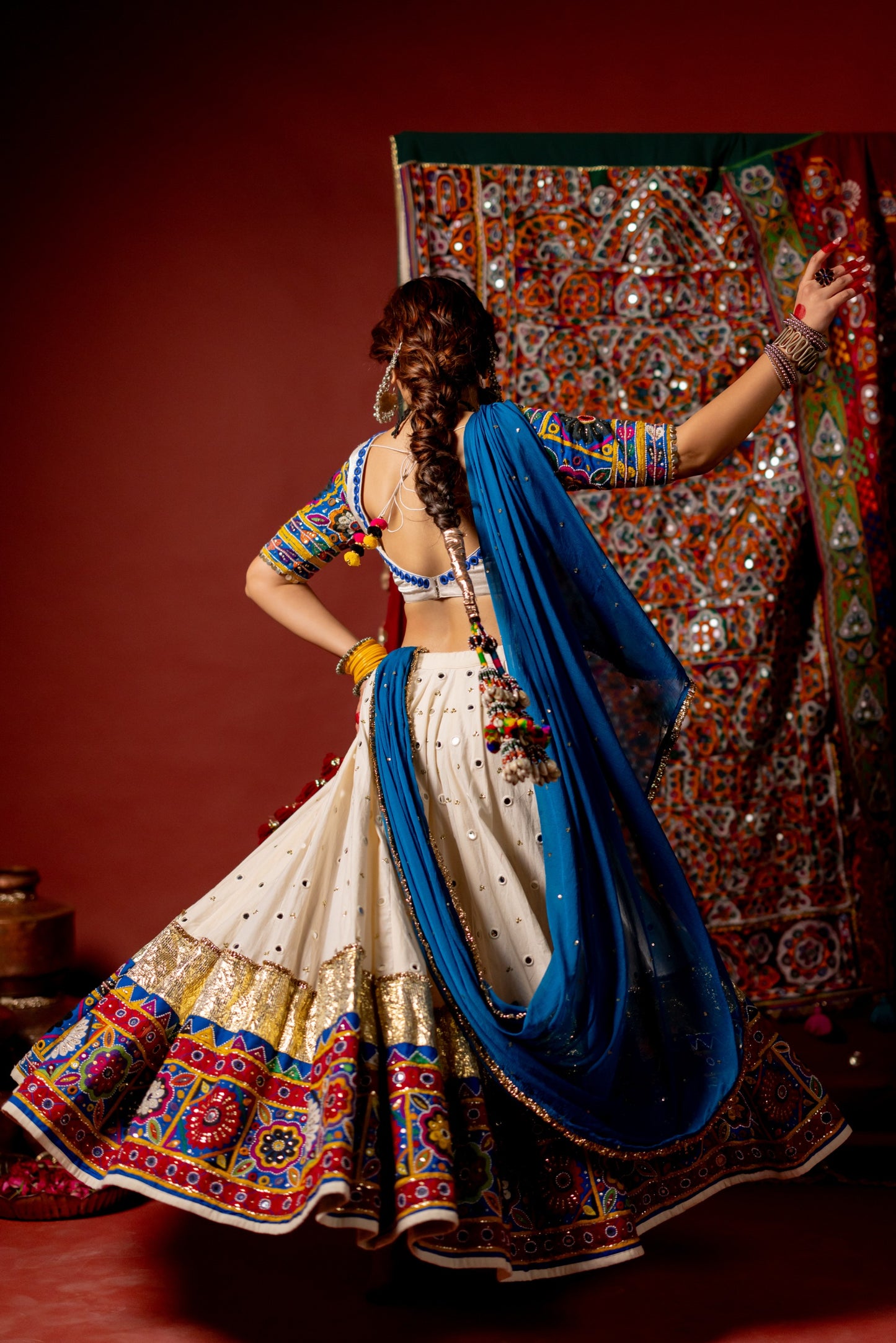 Rajwadi Lehenga Set